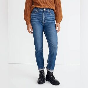 Madewell High-Rise Slim Boyjean